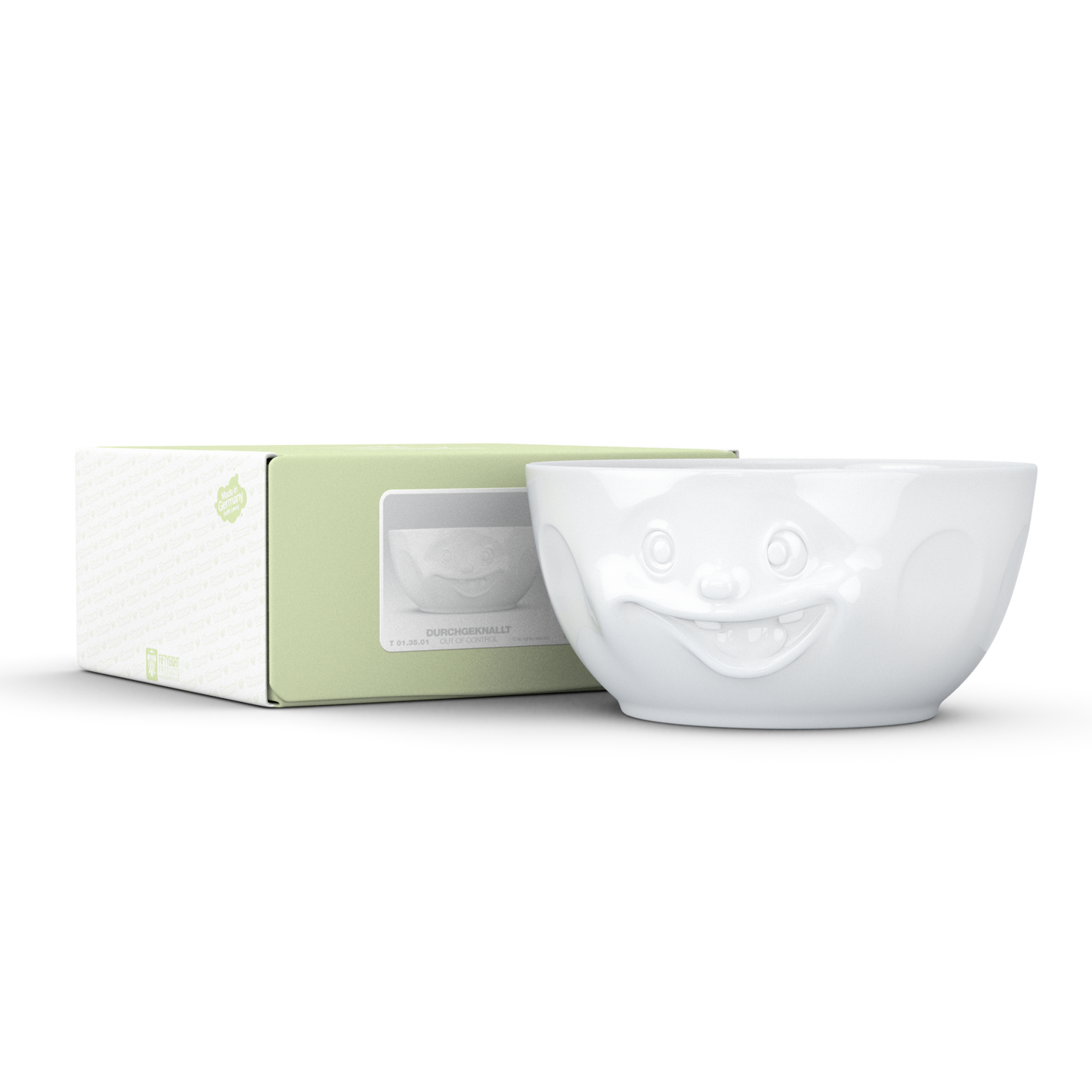 FIFTYEIGHT PRODUCTS / Bowl "Crazy" (Porcelain, 2600 ml, white, Made in Germany)