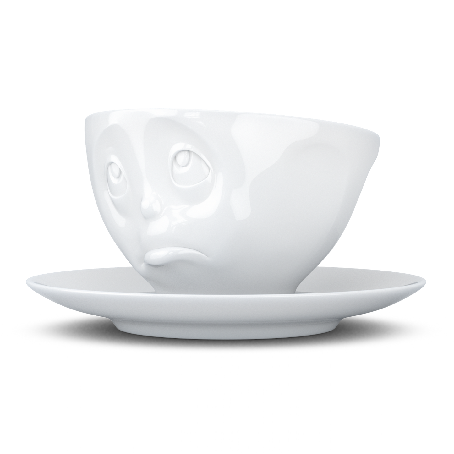 FIFTYEIGHT PRODUCTS / Tassen / Kaffeetasse „Och Bitte“ (Porzellan, 200 ml, weiß, Made in Germany)