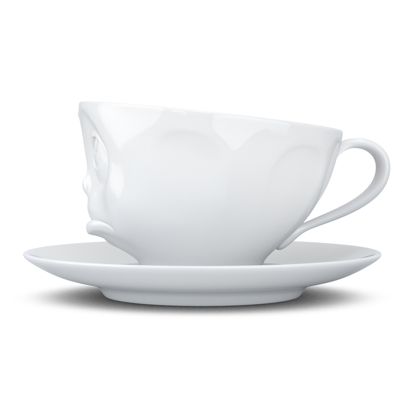 FIFTYEIGHT PRODUCTS / Tassen / Kaffeetasse „Och Bitte“ (Porzellan, 200 ml, weiß, Made in Germany)