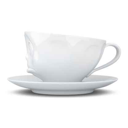 FIFTYEIGHT PRODUCTS / Tassen / Kaffeetasse „Och Bitte“ (Porzellan, 200 ml, weiß, Made in Germany)