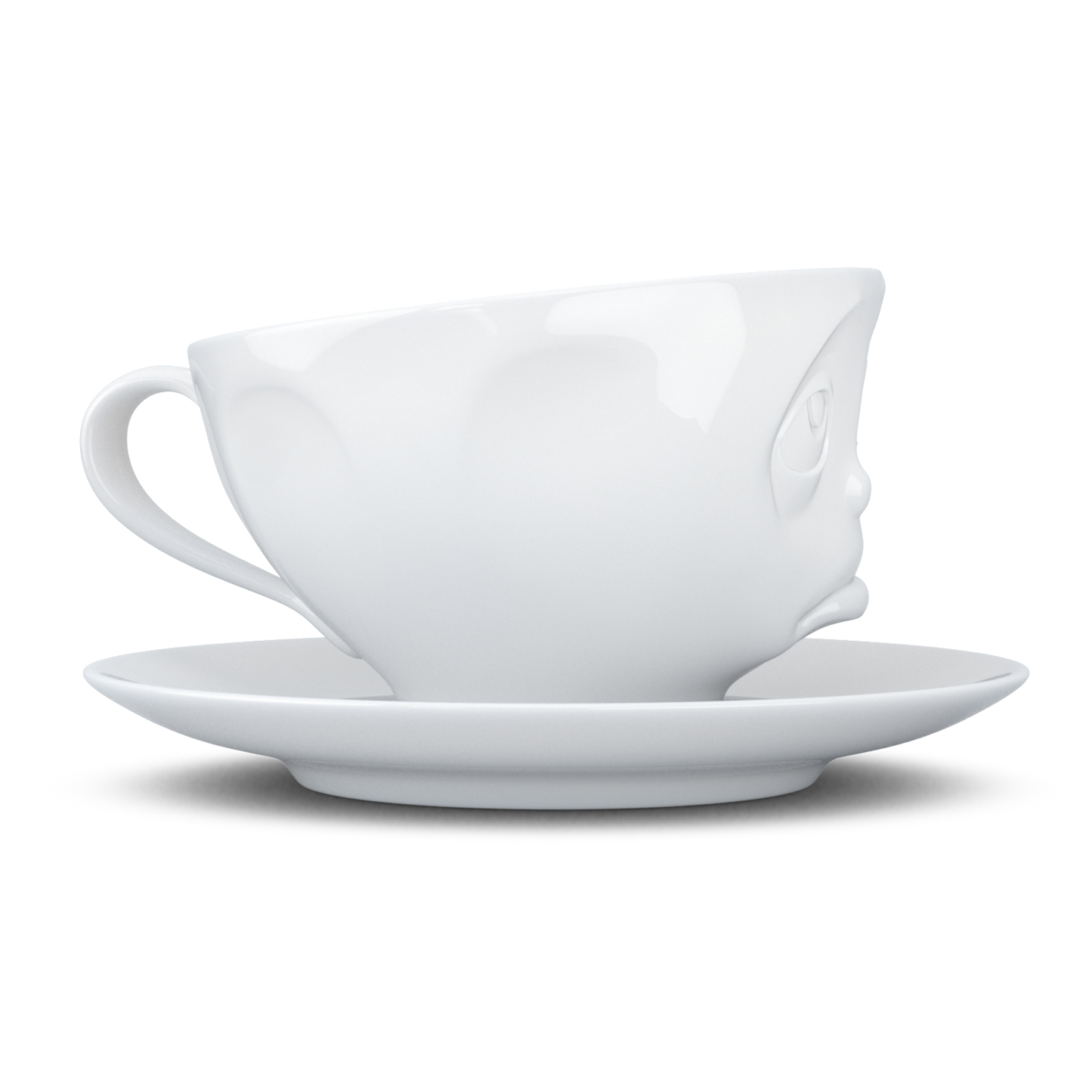 FIFTYEIGHT PRODUCTS / Tassen / Kaffeetasse „Och Bitte“ (Porzellan, 200 ml, weiß, Made in Germany)