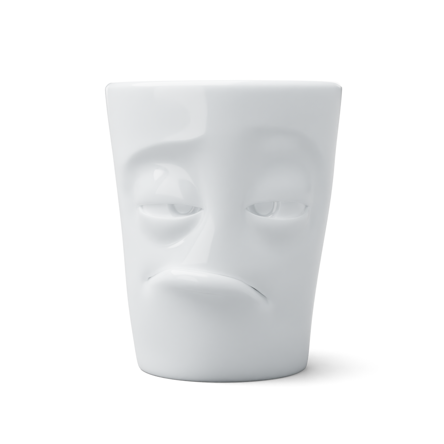 FIFTYEIGHT PRODUCTS / Handle Mug "Verpennt" (Porcelain, 350 ml, white, Made in Germany)
