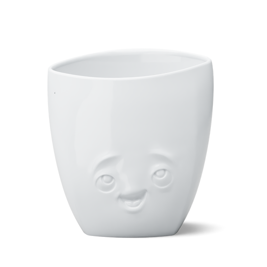 FIFTYEIGHT PRODUCTS / Vaso "Incantato" (Porcellana, 21,5 cm x 5 cm x 18 cm, Bianco, Made in Germany)