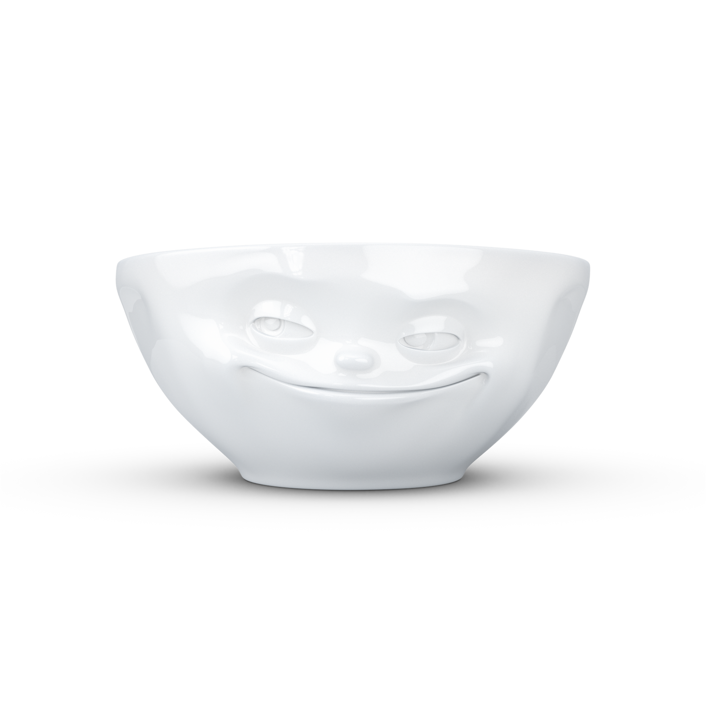 FIFTYEIGHT PRODUCTS / Tazze / Ciotola "Sorridendo" (Porcellana, 350ml, bianco, Made in Germany)