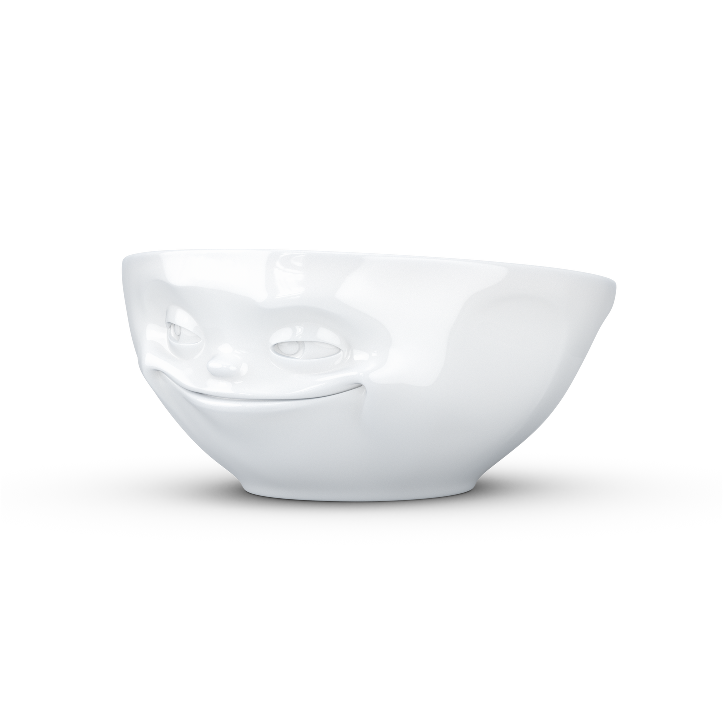 FIFTYEIGHT PRODUCTS / Tazze / Ciotola "Sorridendo" (Porcellana, 350ml, bianco, Made in Germany)