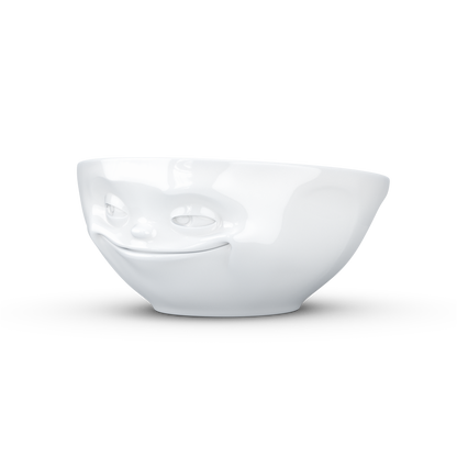 FIFTYEIGHT PRODUCTS / Tazze / Ciotola "Sorridendo" (Porcellana, 350ml, bianco, Made in Germany)