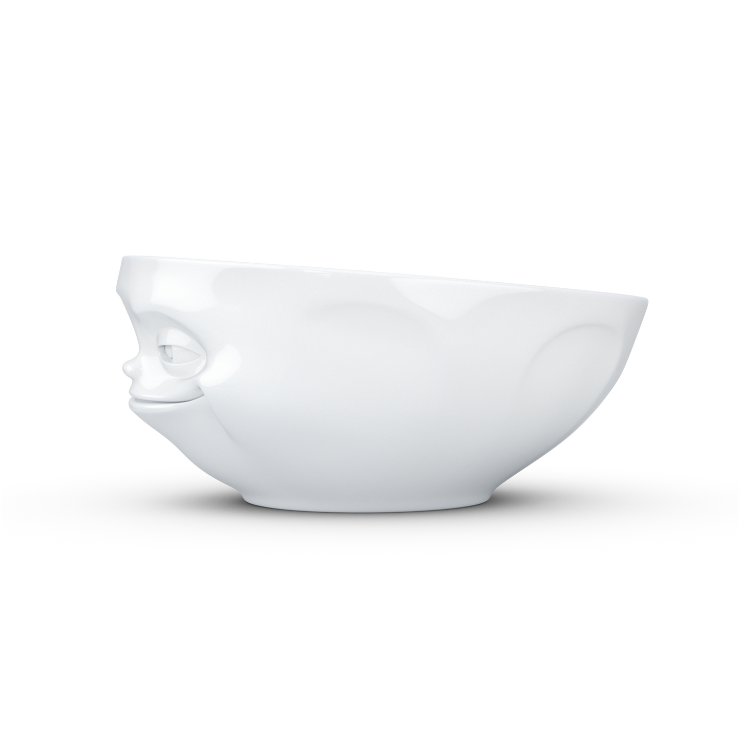 FIFTYEIGHT PRODUCTS / Tazze / Ciotola "Sorridendo" (Porcellana, 350ml, bianco, Made in Germany)