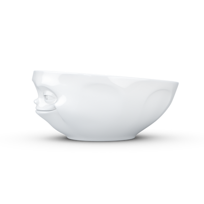 FIFTYEIGHT PRODUCTS / Tazze / Ciotola "Sorridendo" (Porcellana, 350ml, bianco, Made in Germany)