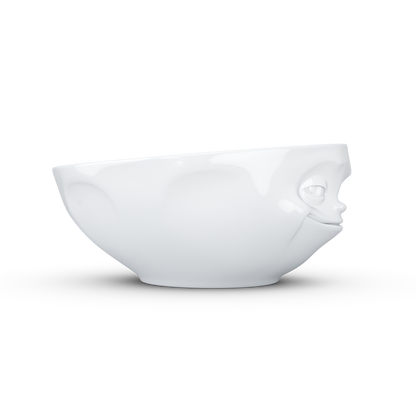 FIFTYEIGHT PRODUCTS / Tazze / Ciotola "Sorridendo" (Porcellana, 350ml, bianco, Made in Germany)