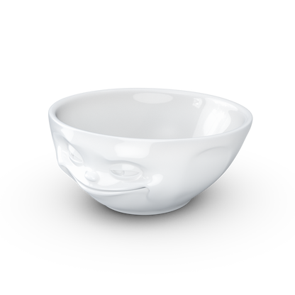 FIFTYEIGHT PRODUCTS / Tazze / Ciotola "Sorridendo" (Porcellana, 350ml, bianco, Made in Germany)