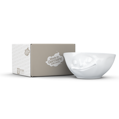 FIFTYEIGHT PRODUCTS / Tazze / Ciotola "Felice" (Porcellana, 350ml, bianca, Made in Germany)