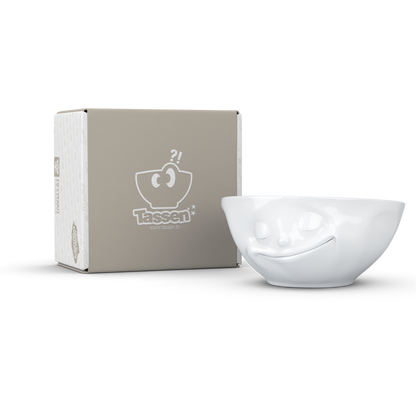 FIFTYEIGHT PRODUCTS / Tazze / Ciotola "Felice" (Porcellana, 350ml, bianca, Made in Germany)