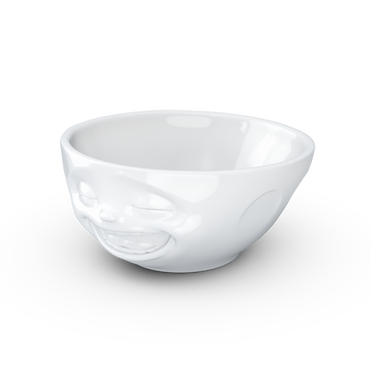 FIFTYEIGHT PRODUCTS / Tazze / Ciotola "Che ride" (Porcellana, 350ml, bianco, Made in Germany)