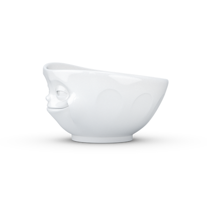 FIFTYEIGHT PRODUCTS / Mugs / "Grinning" Bowl (Porcelain, 1000ml, white, Made in Germany)