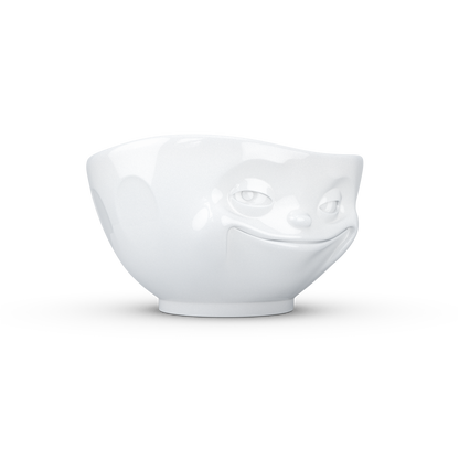 FIFTYEIGHT PRODUCTS / Mugs / "Grinning" Bowl (Porcelain, 1000ml, white, Made in Germany)