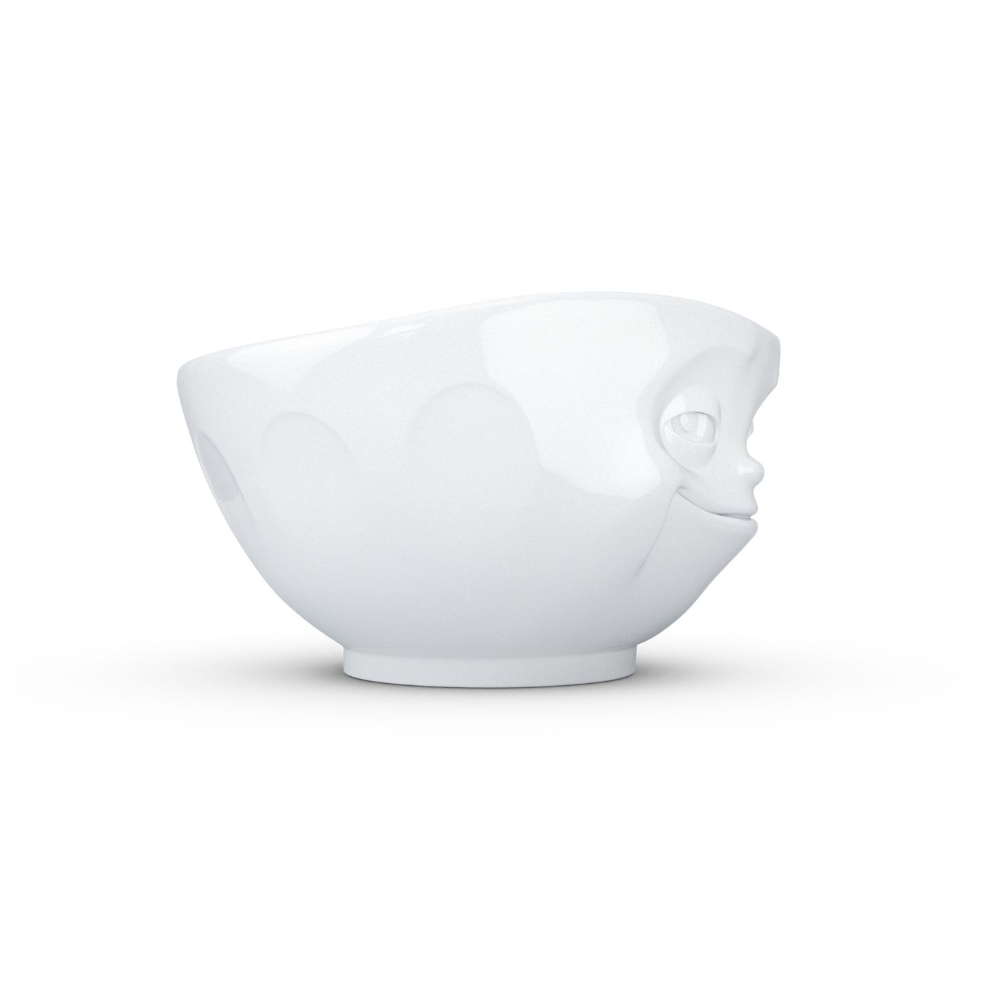 FIFTYEIGHT PRODUCTS / Mugs / "Grinning" Bowl (Porcelain, 1000ml, white, Made in Germany)