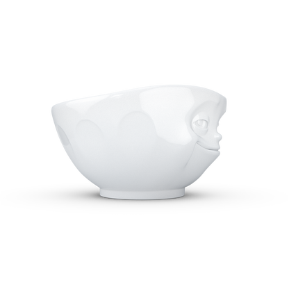 FIFTYEIGHT PRODUCTS / Mugs / "Grinning" Bowl (Porcelain, 1000ml, white, Made in Germany)
