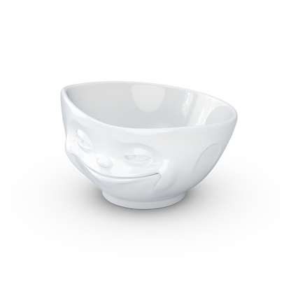 FIFTYEIGHT PRODUCTS / Mugs / "Grinning" Bowl (Porcelain, 1000ml, white, Made in Germany)