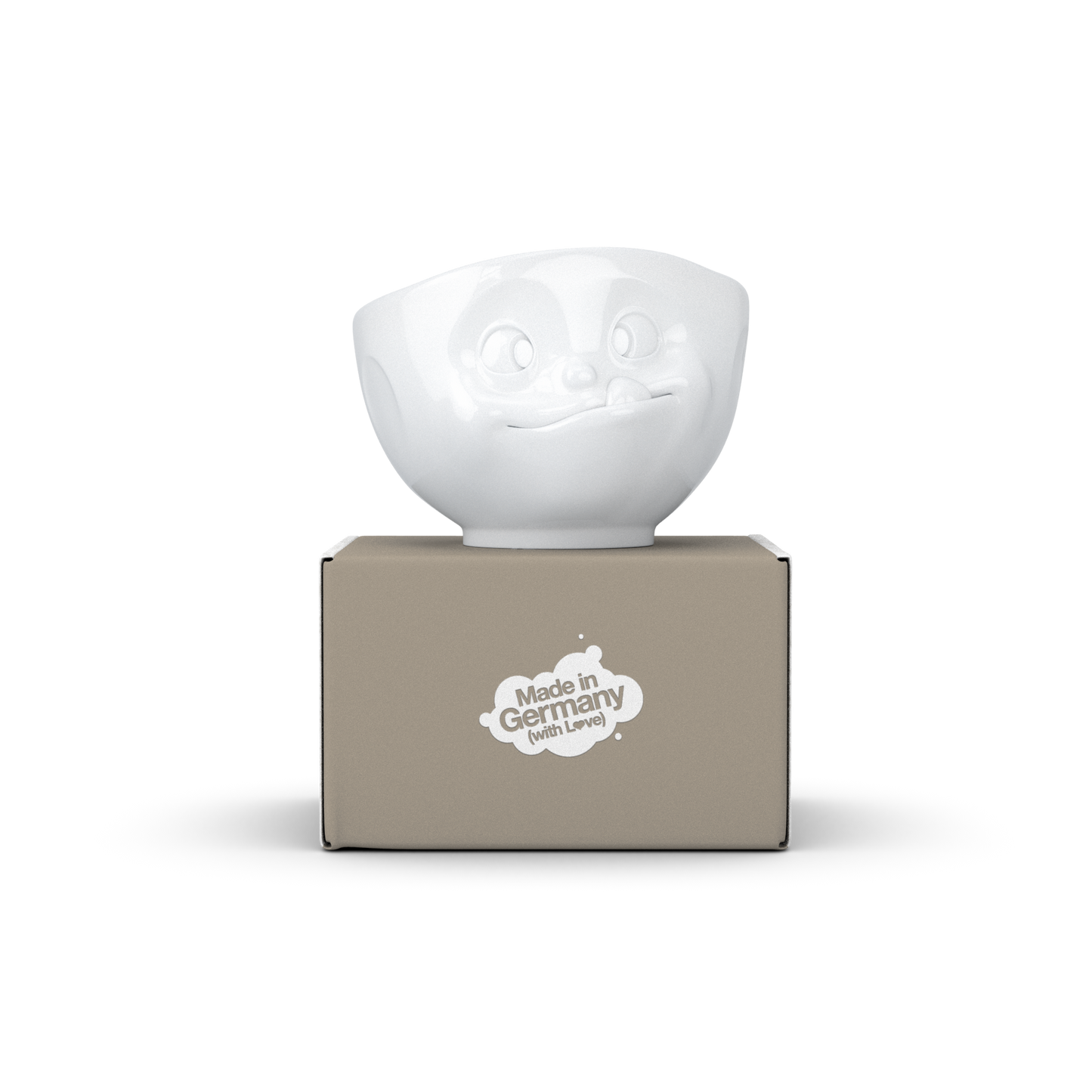 FIFTYEIGHT PRODUCTS / Bowls / Bowl "Yummy (Porcelain, 1000ml, white, Made in Germany)