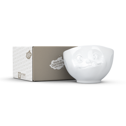 FIFTYEIGHT PRODUCTS / Bowls / Bowl "Yummy (Porcelain, 1000ml, white, Made in Germany)