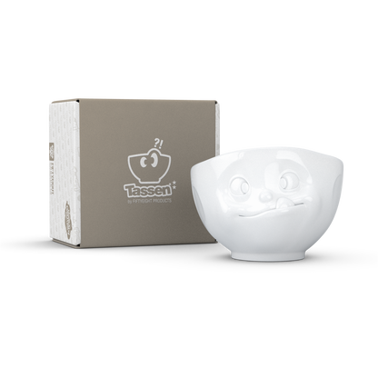 FIFTYEIGHT PRODUCTS / Bowls / Bowl "Yummy (Porcelain, 1000ml, white, Made in Germany)