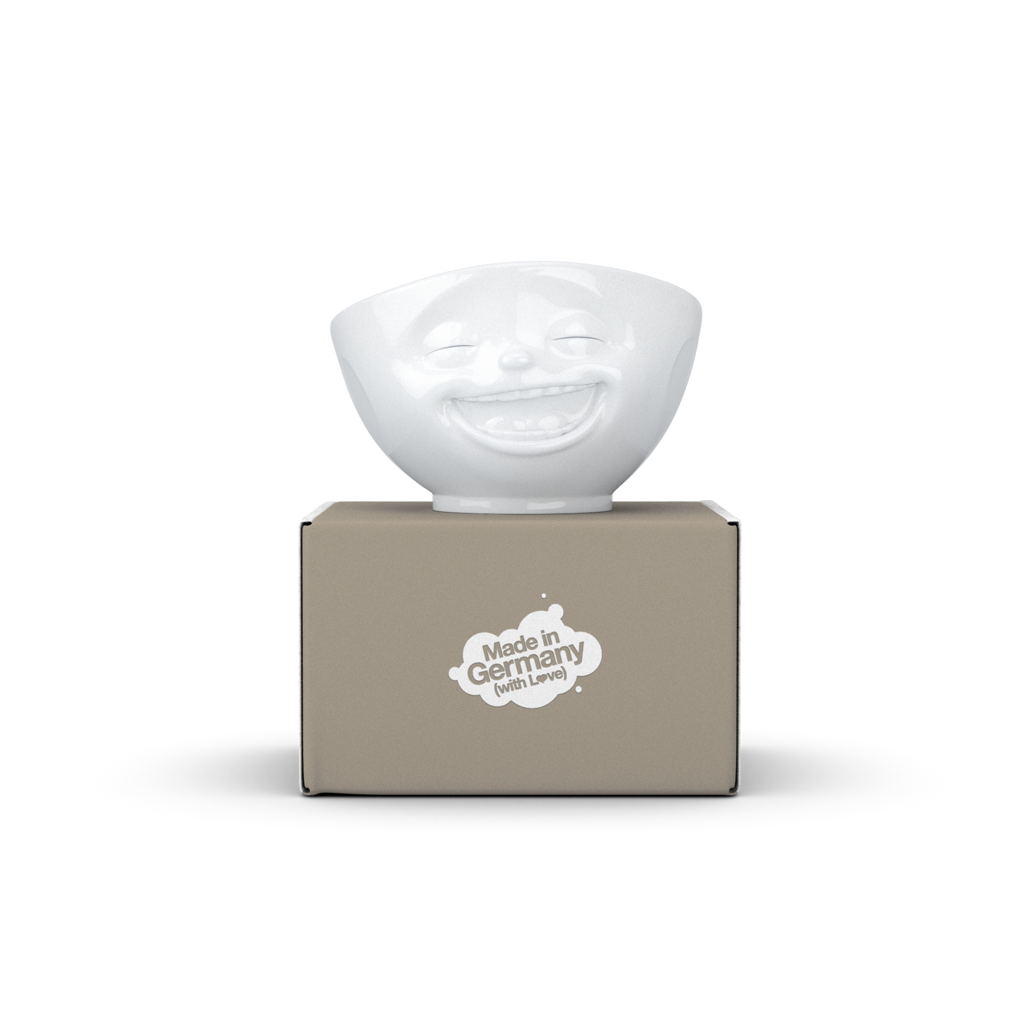 FIFTYEIGHT PRODUCTS / Tazze / Ciotola "Ridente" (Porcellana, 1000ml, bianca, Made in Germany)