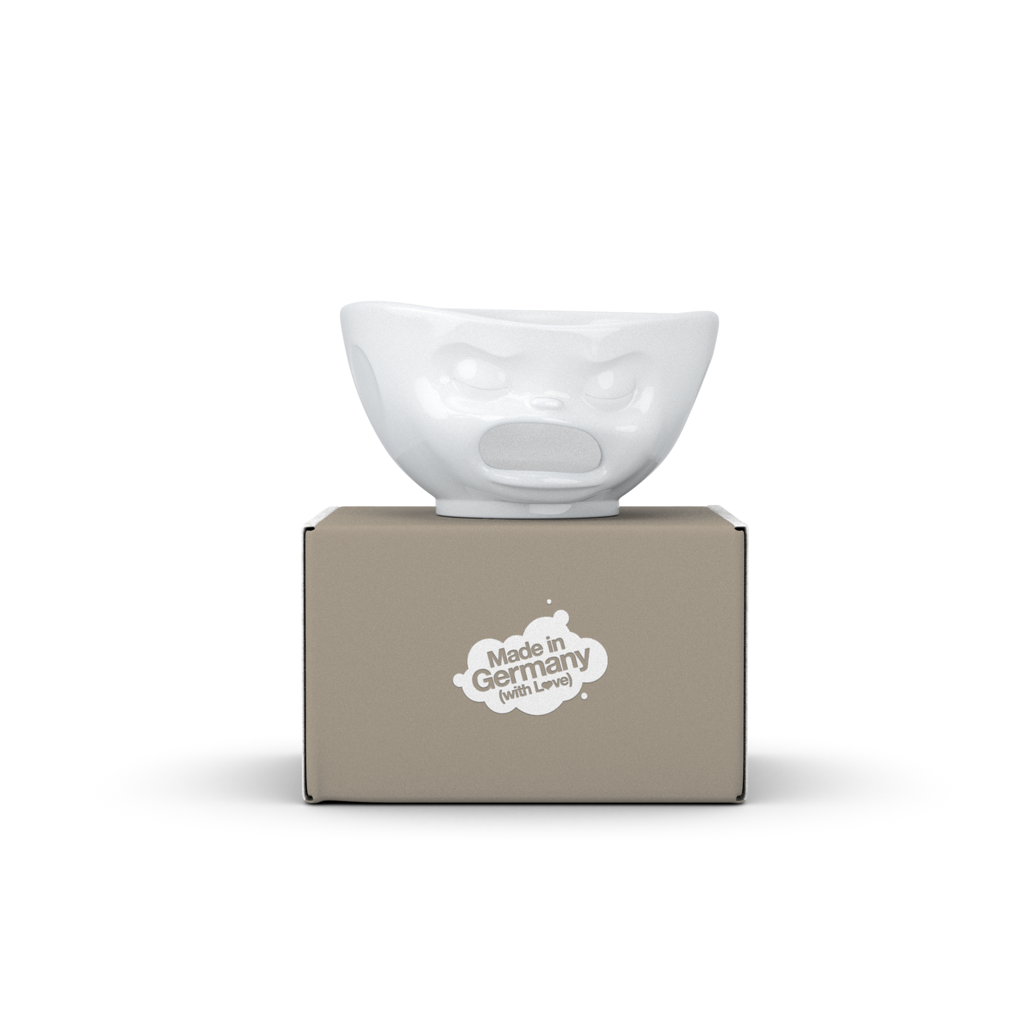 FIFTYEIGHT PRODUCTS / Mugs / "Puking" Bowl (Porcelain, 1000ml, white, Made in Germany)