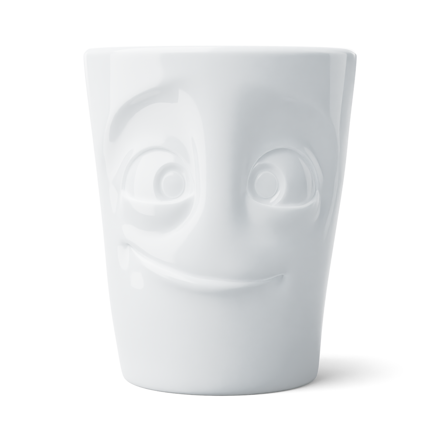 FIFTYEIGHT PRODUCTS / Maximug "Ready" – Extra Large Handle Mug (Porcelain, 500 ml, White, Made in Germany)