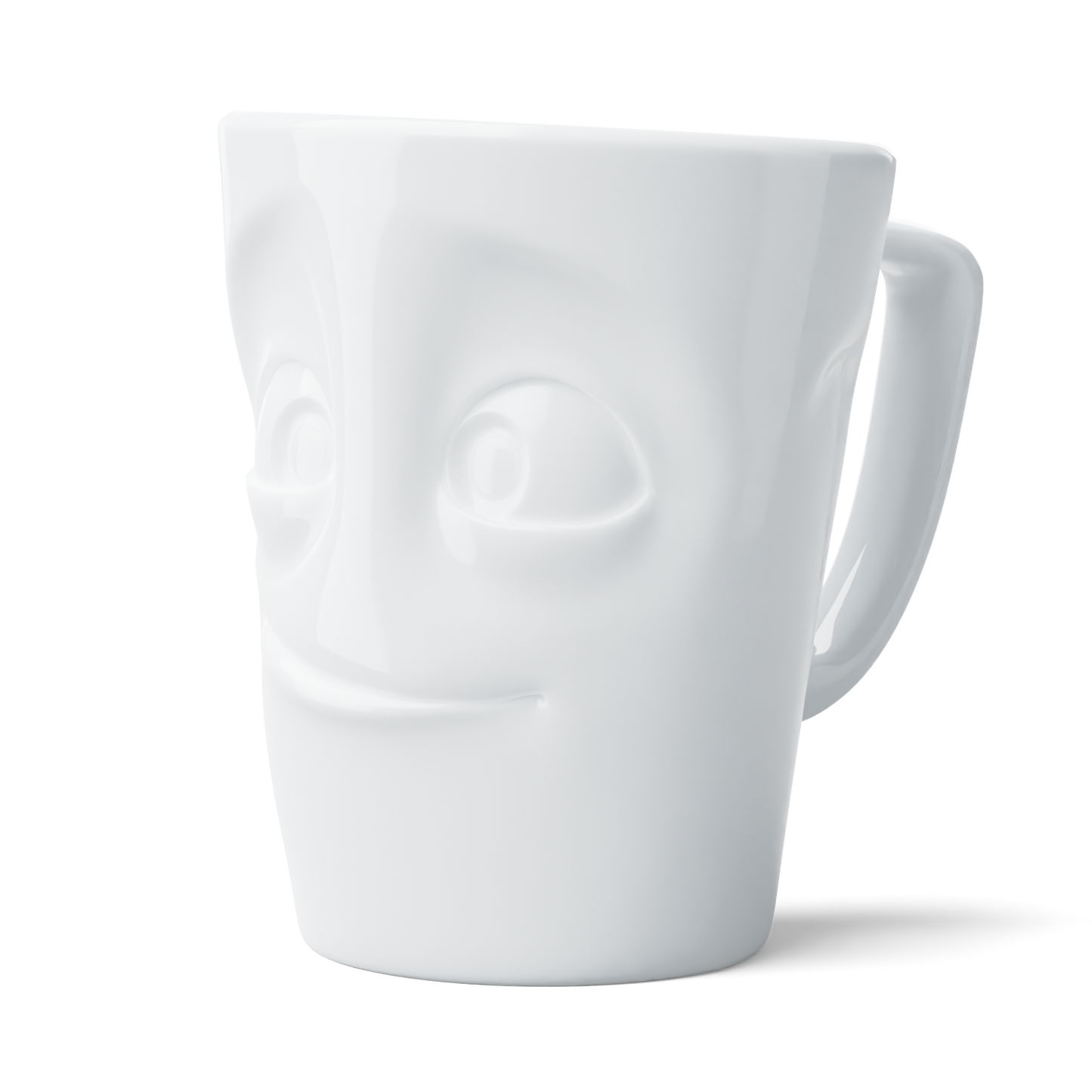FIFTYEIGHT PRODUCTS / Maximug "Ready" – Extra Large Handle Mug (Porcelain, 500 ml, White, Made in Germany)