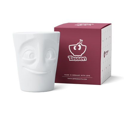 FIFTYEIGHT PRODUCTS / Maximug "Ready" – Extra Large Handle Mug (Porcelain, 500 ml, White, Made in Germany)