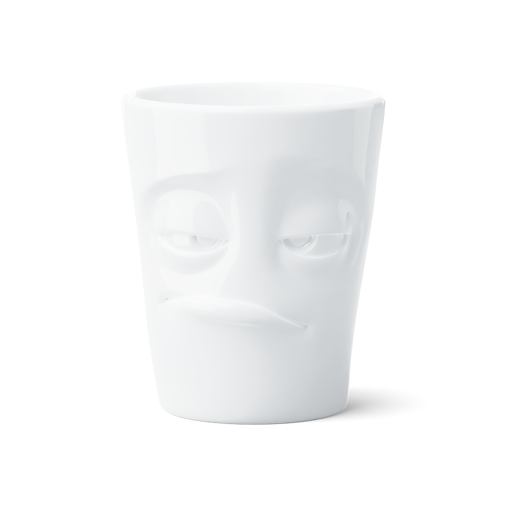FIFTYEIGHT PRODUCTS / Tazza con manico extra large Maximug "Pronta" (porcellana, 500 ml, bianca, Made in Germany)