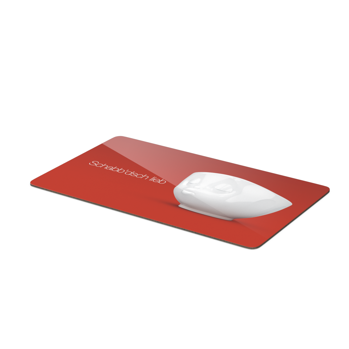 FIFTYEIGHT PRODUCTS / Mugs / "Thank You" Breakfast Board (Resopal, 14x23x1 cm, Multi-coloured, Made in Germany)