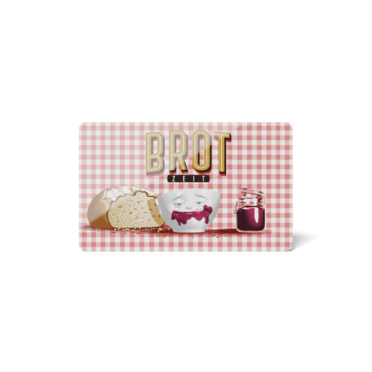 FIFTYEIGHT PRODUCTS / Mugs / "Thank You" Breakfast Board (Resopal, 14x23x1 cm, Multi-coloured, Made in Germany)