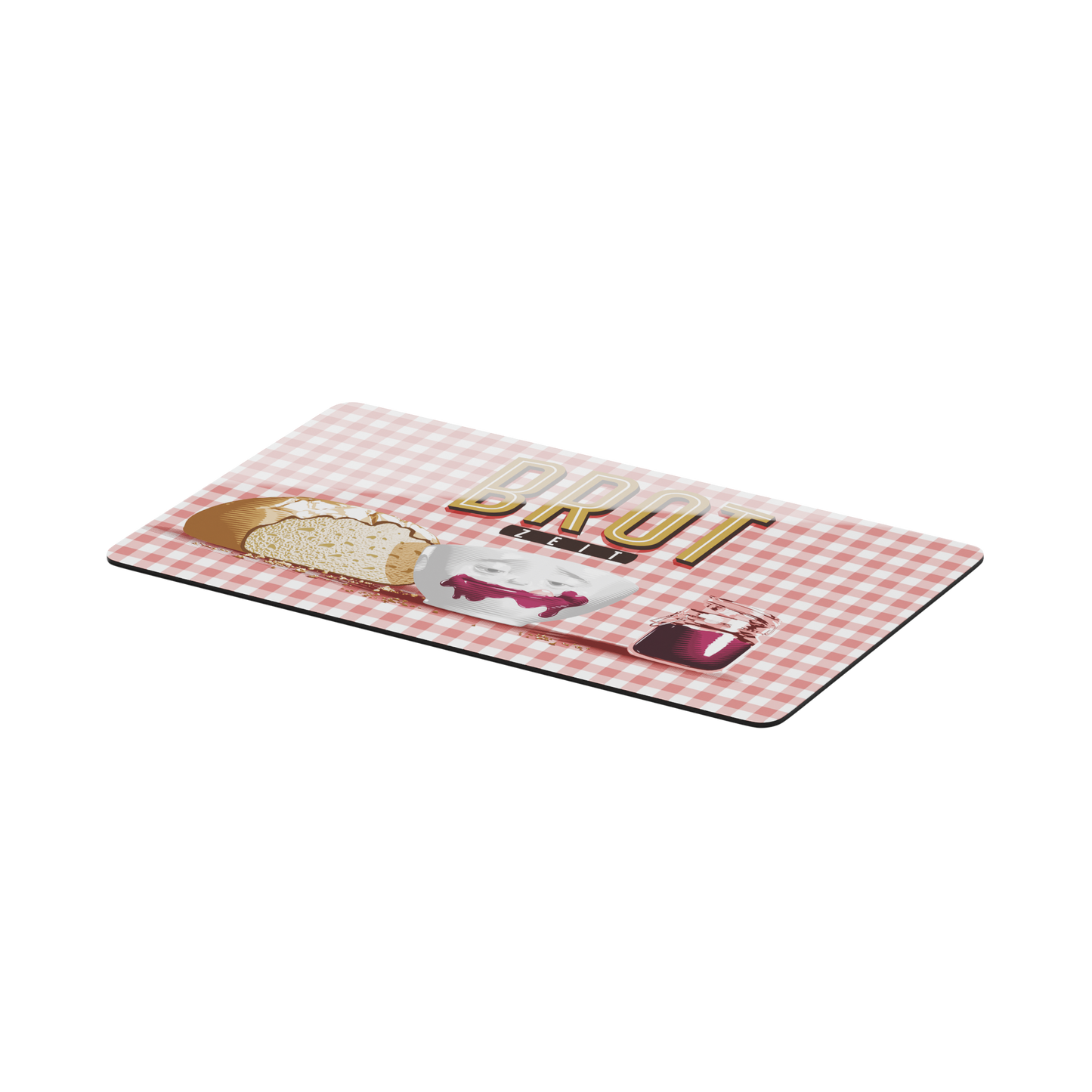 FIFTYEIGHT PRODUCTS / Mugs / "Thank You" Breakfast Board (Resopal, 14x23x1 cm, Multi-coloured, Made in Germany)