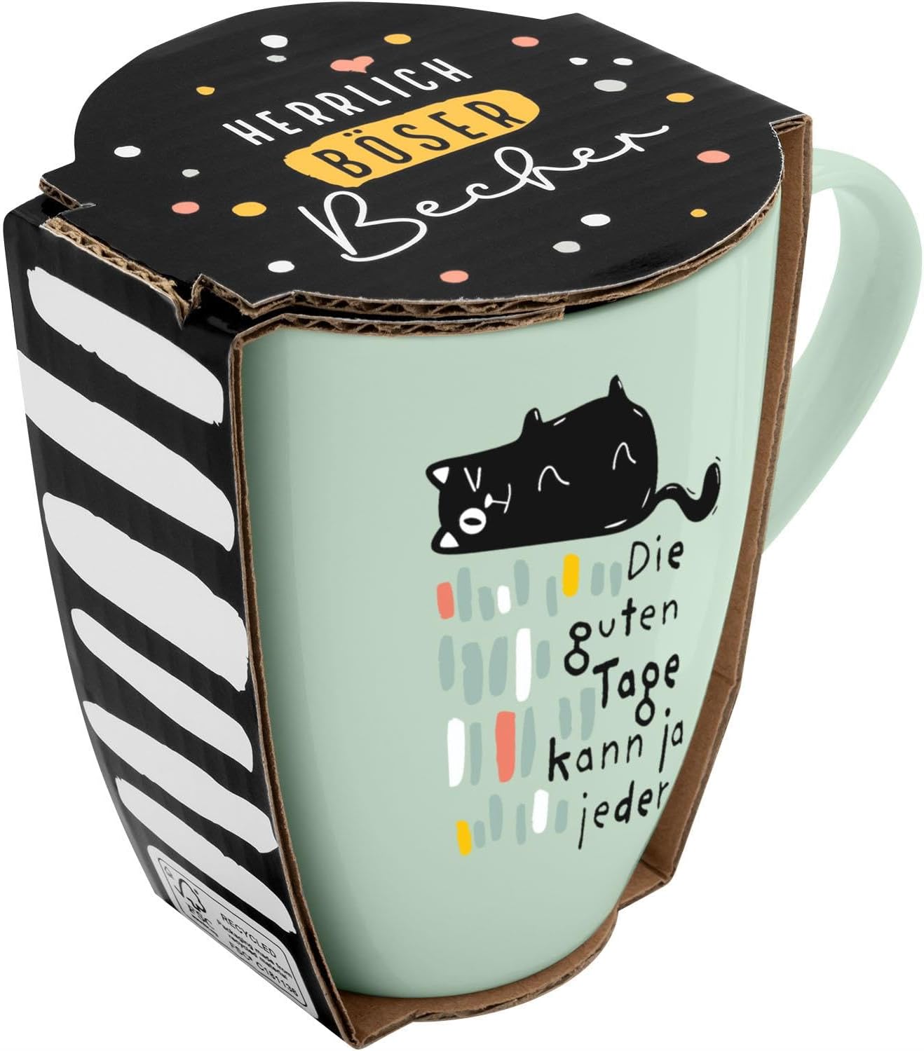 Tazza Sheepworld con scritta | 350ml | Soggetto "Giorni"