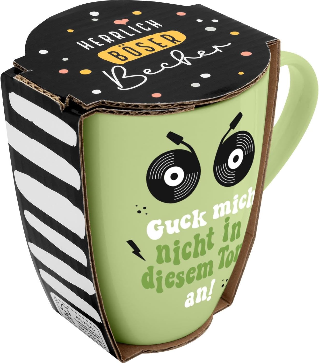 Sheepworld Becher mit Spruch | 350ml | Motiv "Ton"