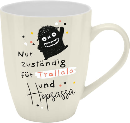 Sheepworld Mug with Saying | 350ml | Design "Trallala"