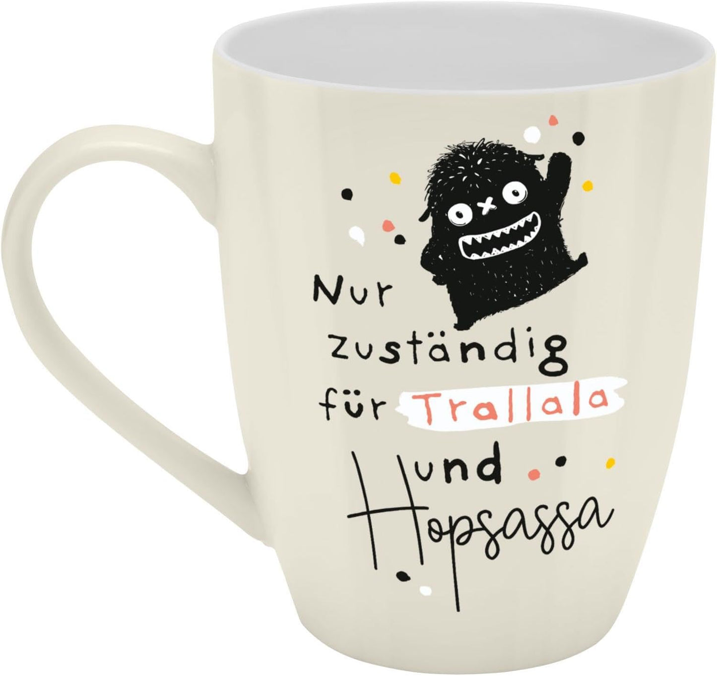 Sheepworld Mug with Saying | 350ml | Design "Trallala"