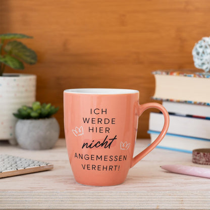 Sheepworld Mug with Saying | 350ml | Design "adored"
