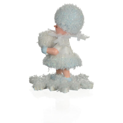 Kuhnert Woodturning Snowflake with Snow Globe - 5 cm